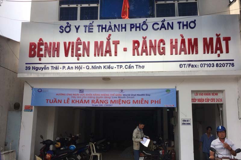 Số điện thoại Bệnh viện Mắt răng hàm mặt Cần Thơ tổng đài chăm sóc khách hàng